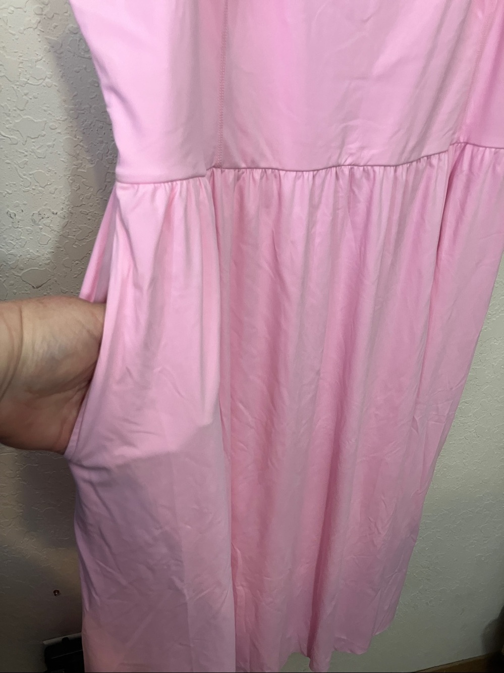 HALARA Light Pink Scoop Neck Sundress - Picture 4 of 10